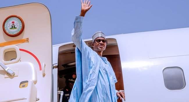 BREAKING: President Buhari Leaves For UK On Medical Check-Up