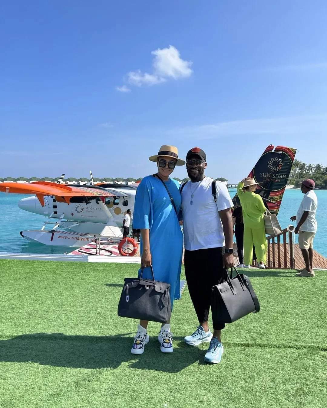 Okocha Celebrates 25th Wedding Anniversary With wife, Nkechi