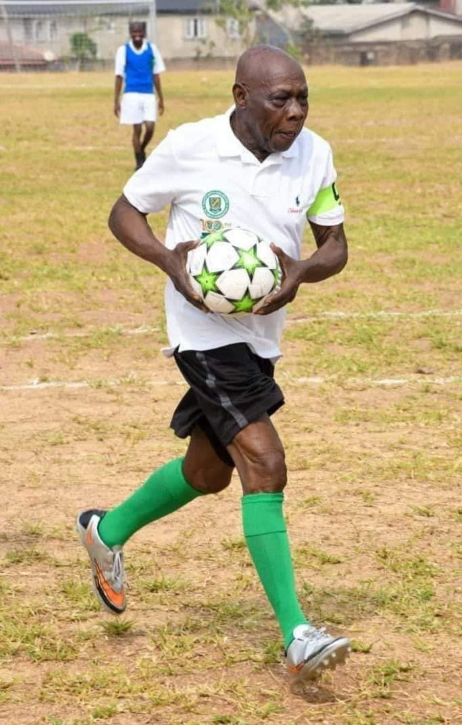 Obasanjo Captains Football Team At BBHS Anniversary Match