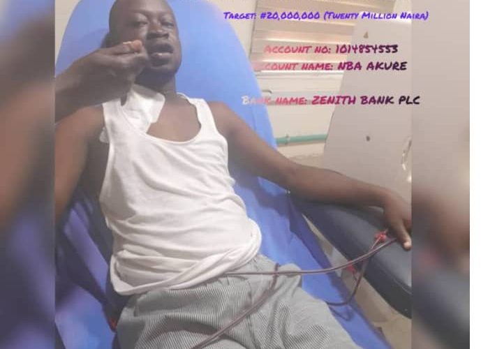 S.O.S.: Ailing Young Lawyer In Ondo Appeals For Donations To Undergo Kidney Transplant