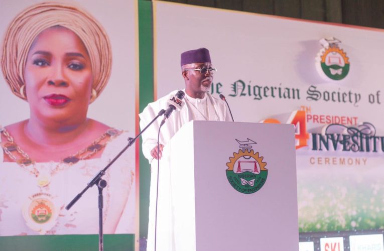 GOVERNOR AIYEDATIWA HAILS ENGINEERS’ CONTRIBUTIONS TO NATION-BUILDING, AS NSE INSTALLS FIRST FEMALE PRESIDENT