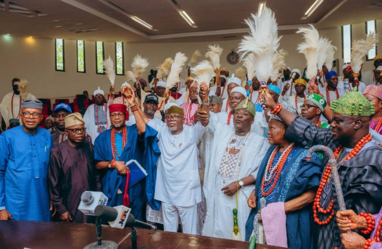 2024: Ondo Obas Declare Support For Aiyedatiwa