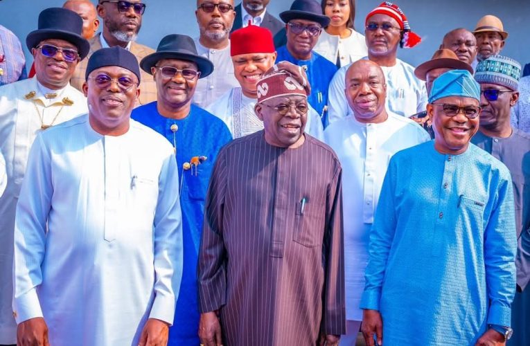 President Tinubu In Closed-Door Meeting With Wike, Fubara, Ogoni Leaders