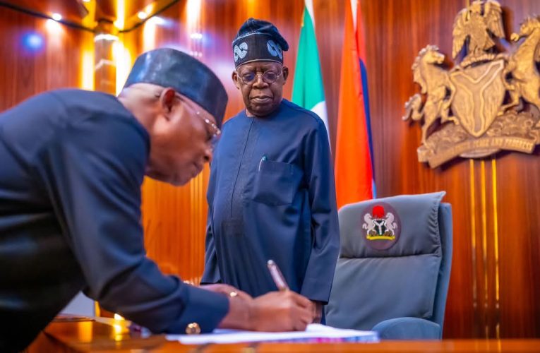 BREAKING NEWS: President Tinubu swears-In Ibas As Rivers Sole Administrator