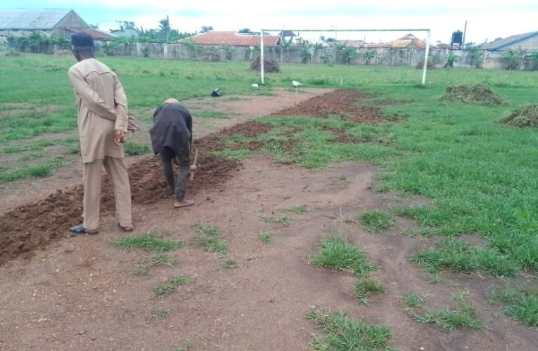ODSFA Commences Pitch Re-Grassing, Revives Abandoned Player Hostels