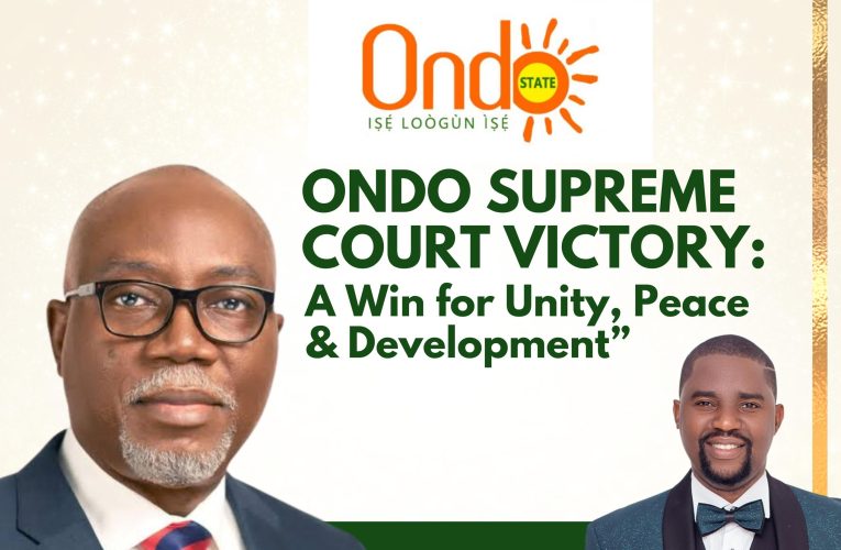 Ògo Àkúré Mandate Group Hails Supreme Court Verdict, Urges Stakeholders to Unite for Ondo’s Future