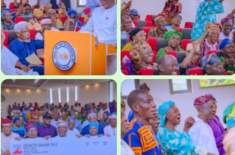 Gov’ Aiyedatiwa Disburses ₦2.396bn Gratuity To 2016- 2017 Ondo Retirees