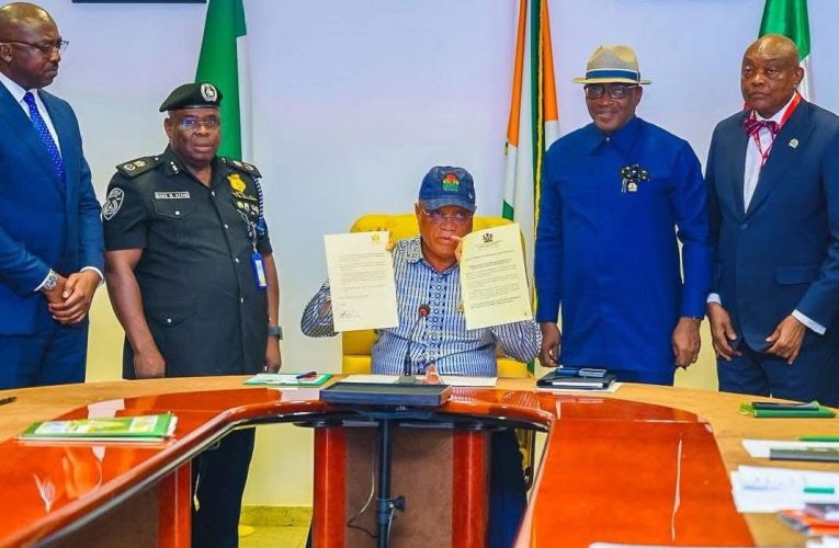Governor Umo Eno Signs Executive Order Banning Masquerades on Akwa Ibom Streets