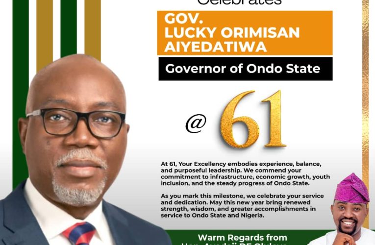 Ògo Àkúré Celebrates Governor Lucky Orimisan Aiyedatiwa at 61